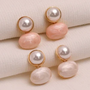 Aretes Perla Celeste - Image 2