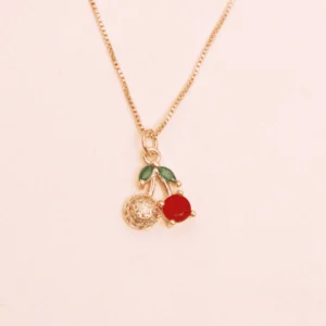 Collar Cereza Glamour