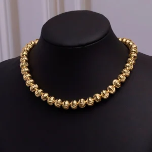 Collar Esferas Torneadas